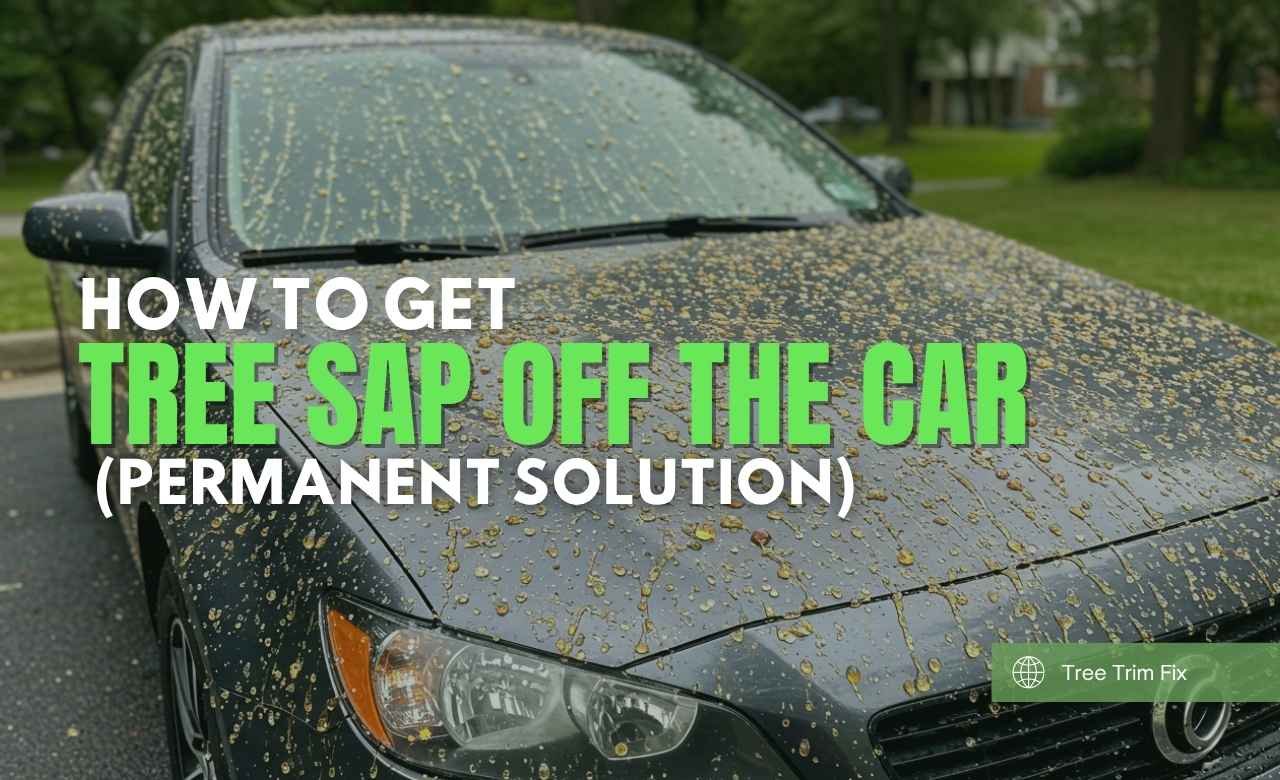 How to Get Tree Sap Off the Car